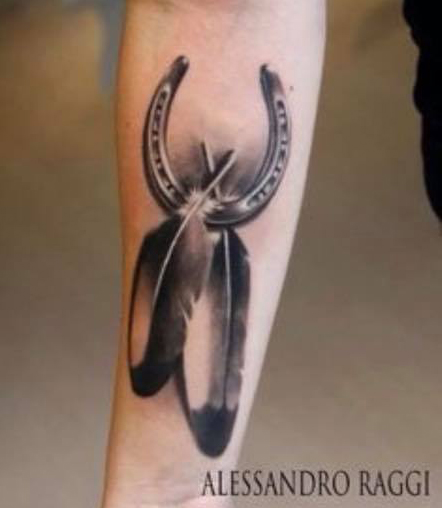 horseshoe tattoo